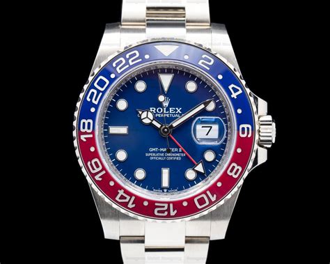 rolex gmtwhite red blue|2022 rolex pepsi.